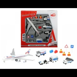 Dickie Toys Flyplass Lekesett
