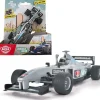Dickie Toys Formel 1 Racerbil sølv med opptrekksfunksjon