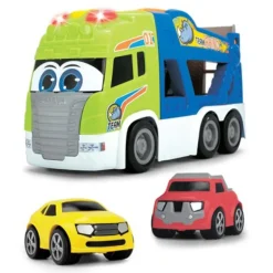 Dickie Toys Happy Biltransportbil m/ 1 rød biler fra 2 år