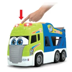 Dickie Toys Happy Biltransportbil m/ 1 rød biler fra 2 år