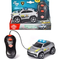 Dickie Toys Lamborghini Urus Ledningstyrt Politibil 13 cm Norsk