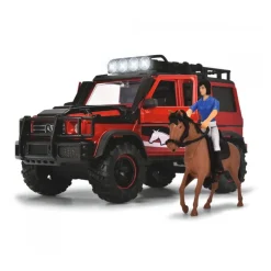 Dickie Toys Lekebil 42cm - Mercedes-Benz AMG m/ hestevogn