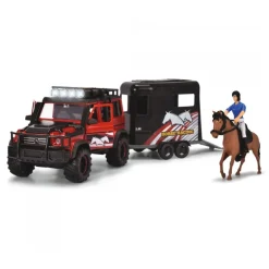 Dickie Toys Lekebil 42cm - Mercedes-Benz AMG m/ hestevogn