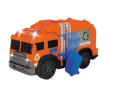 Dickie Toys Lekebil m/ lyd og lys 30cm - Søppelbil