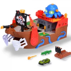 Dickie Toys Piratbåt med lyd og lys