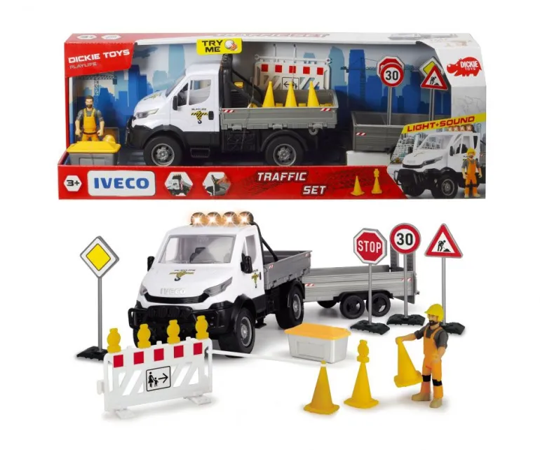 Dickie Toys Playlife - Trafikk sett