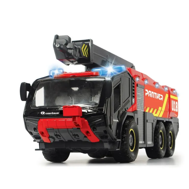 Dickie Toys Radiostyrt bil - Flyplassbrannbil 60 cm med vannkanon