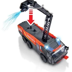 Dickie Toys Radiostyrt bil - Flyplassbrannbil 60 cm med vannkanon