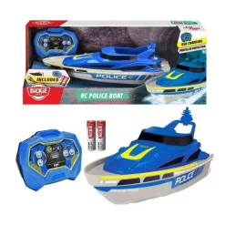 Dickie Toys Radiostyrt Lekebåt - Politibåt