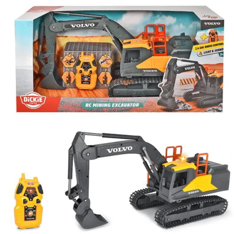Dickie Toys Radiostyrt Volvo Gravemaskin 60 cm