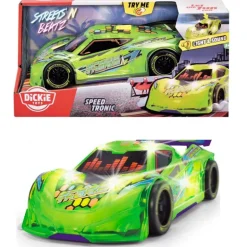 Dickie Toys Streets N Beatz Lekebil m/ musikk og lys 20cm - Speed Tronic