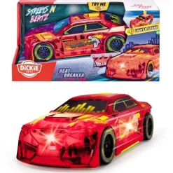 Dickie Toys Streets N Beatz Lekebil m/ musikk og lys 20cm - Beat Breaker