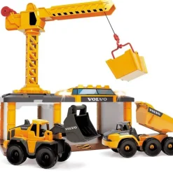Dickie Toys Volvo Anleggsplass Lekesett m/ lyd og lys