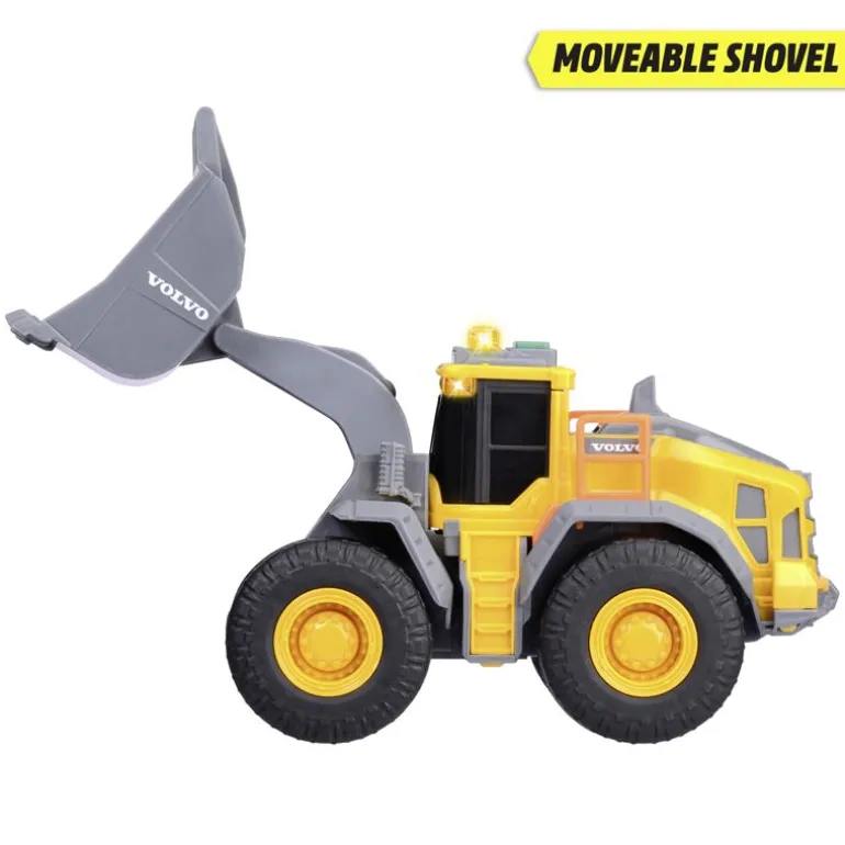 Dickie Toys Volvo Hjullaster m/ lys og lyd 23cm