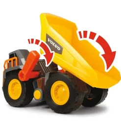 Dickie Toys Volvo Lekebil m/ lyd og lys - Dumper
