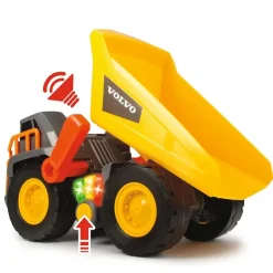 Dickie Toys Volvo Lekebil m/ lyd og lys - Dumper