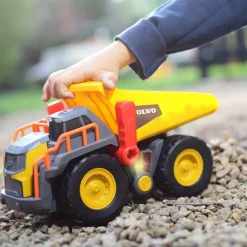 Dickie Toys Volvo Lekebil m/ lyd og lys - Dumper