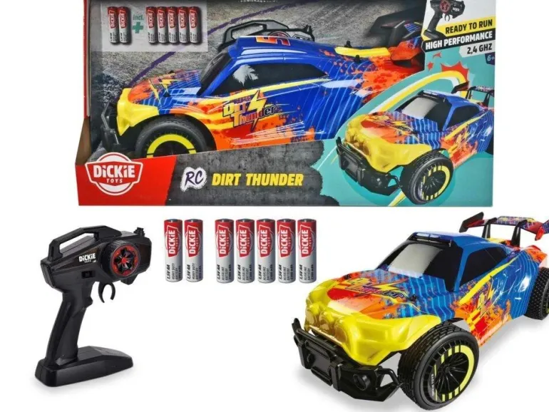 Dicky Toys Radiostyrt bil 1:10 - Dirt Thunder