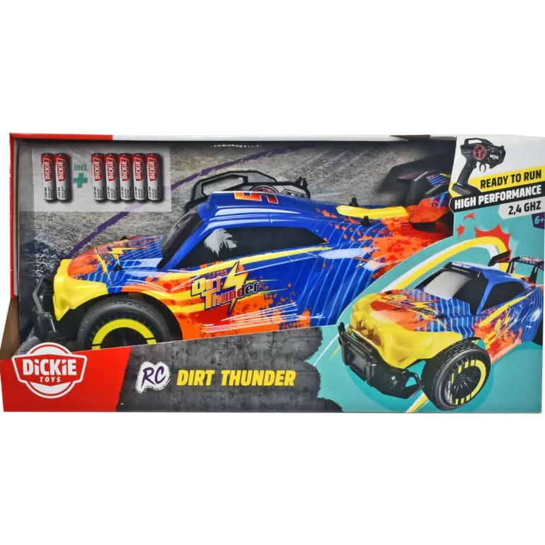 Dicky Toys Radiostyrt bil 1:10 - Dirt Thunder