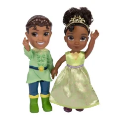 Disney 100 år Figursett m/ tilbehør 15cm - Tiana og Naveen