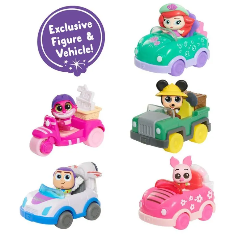 Disney Doorables Let's Go Overraskelse Kjøretøy