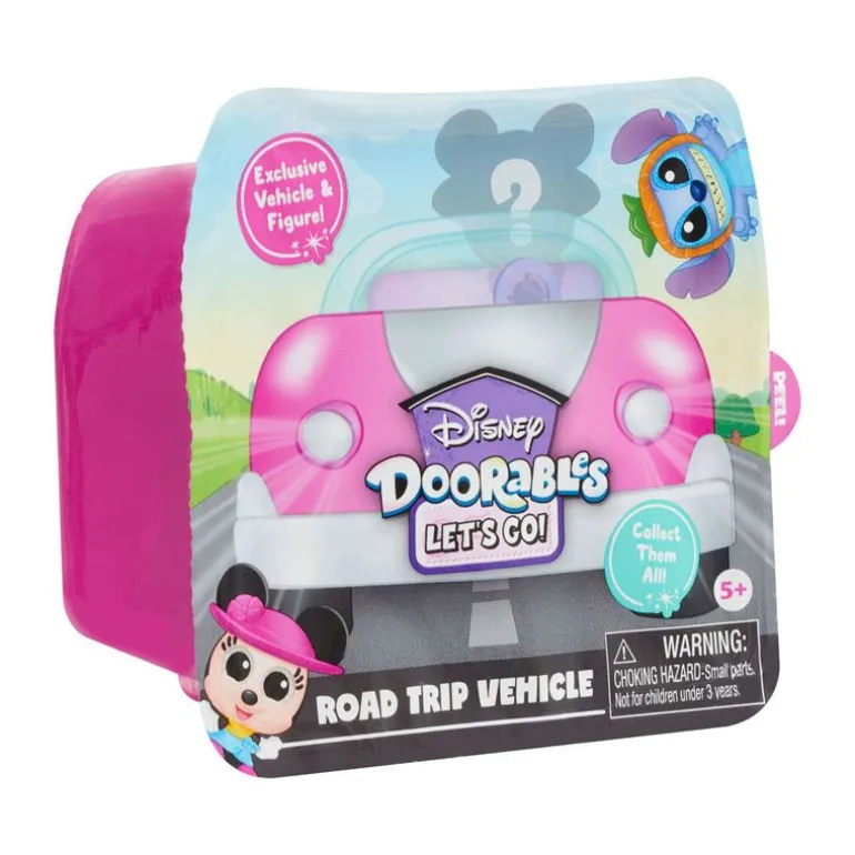 Disney Doorables Let's Go Overraskelse Kjøretøy