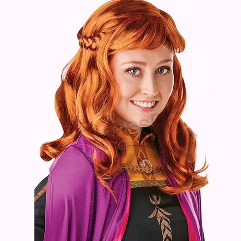 Disney Frost 2 parykk til voksne - Anna