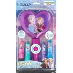 Disney Frost 2 Plantebasert Lip Balm 4-Pakning m/ lysende speil