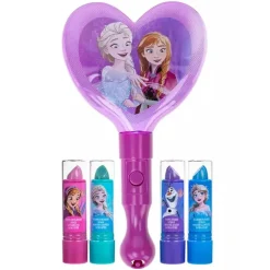 Disney Frost 2 Plantebasert Lip Balm 4-Pakning m/ lysende speil