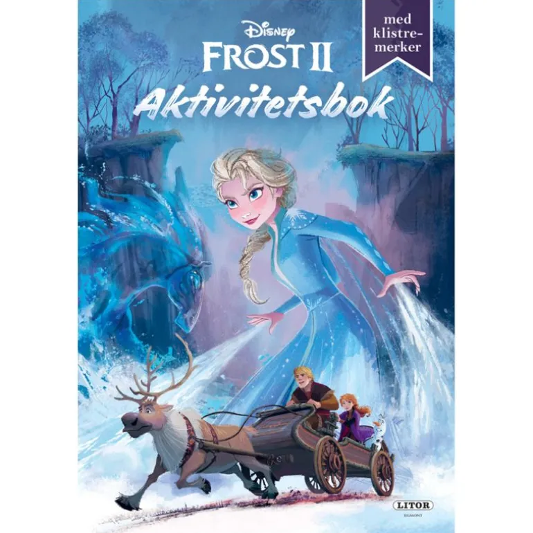 Disney Frost Aktivitetsbok med klistremerker