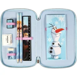 Disney Frost Dobbelt pennal med innhold