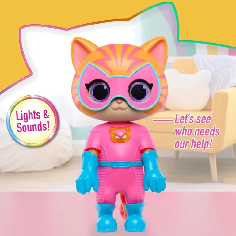 Disney Jr. Superkattungene Transformerende Figur - Ginny