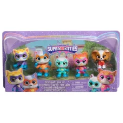Disney Jr. SuperKattungene Figursett 7,5cm - Hero Squad