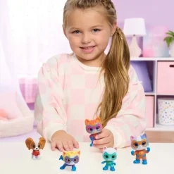Disney Jr. SuperKattungene Figursett 7,5cm - Hero Squad