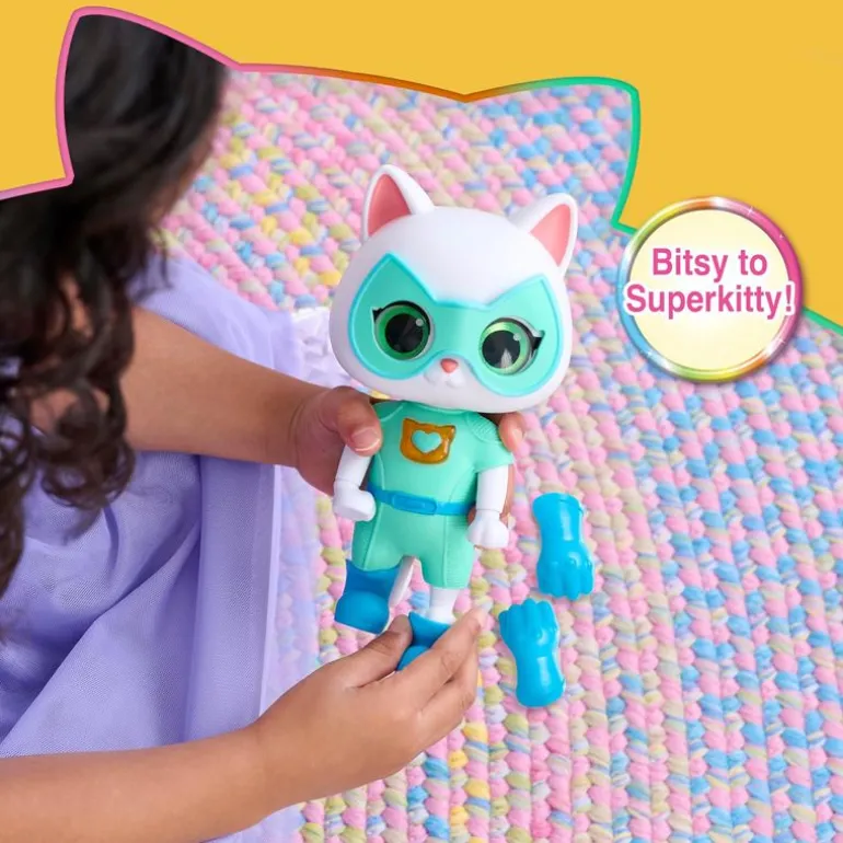 Disney Jr. Superkattungene Transformerende Figur - Bitsy