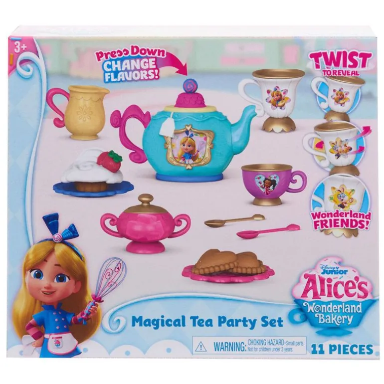 Disney Junior Alice's Wonderland Bakery Lekesett 11 Deler - Magisk Teselskap