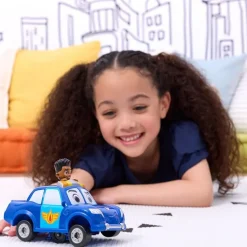 Disney Junior Firebuds Action Race 'N Spin Lekebil - Jayden og Piston