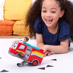 Disney Junior Firebuds Action Race 'N Wheelie Lekebil - Bo og Flash