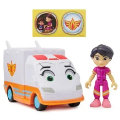 Disney Junior Firebuds Figur 10cm - Violet og Axl