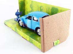 Disney Lilo & Stitch 1959 VW Bubbla med Stitch Figur 1:32