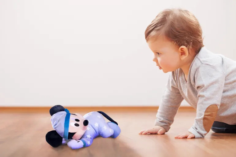 Disney Mikke Mus Plysjbamse 30cm - Sov Godt Mikke Mus fra 0 år