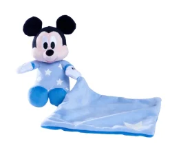 Disney Mikke Mus plysjbamse 15 cm - Sov Godt Mikke Mus med koseklut fra 0 år