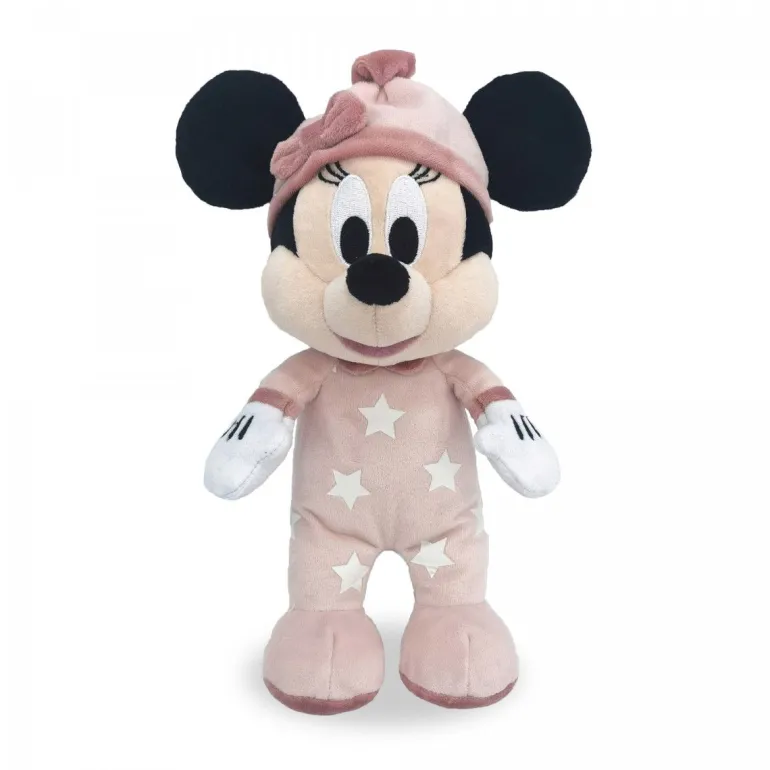 Disney Mikke Mus Plysjbamse 25cm - Sov Godt Minni Mus