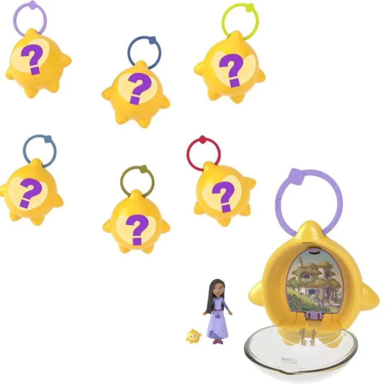 Disney Ønske Nøkkelring m/ mini overraskelsesfigur