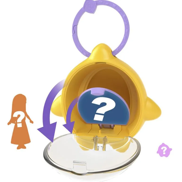 Disney Ønske Nøkkelring m/ mini overraskelsesfigur