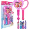 Disney Princess Plantebasert Lip Balm 4-Pakning m/ lysende speil