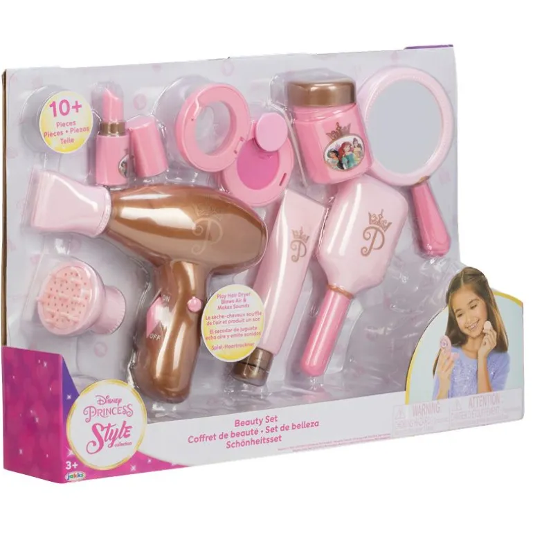 Disney Princess Style Collection Beauty Lekesett 10+ Deler