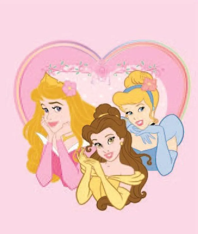 Disney Princess Veggdekor 1stk