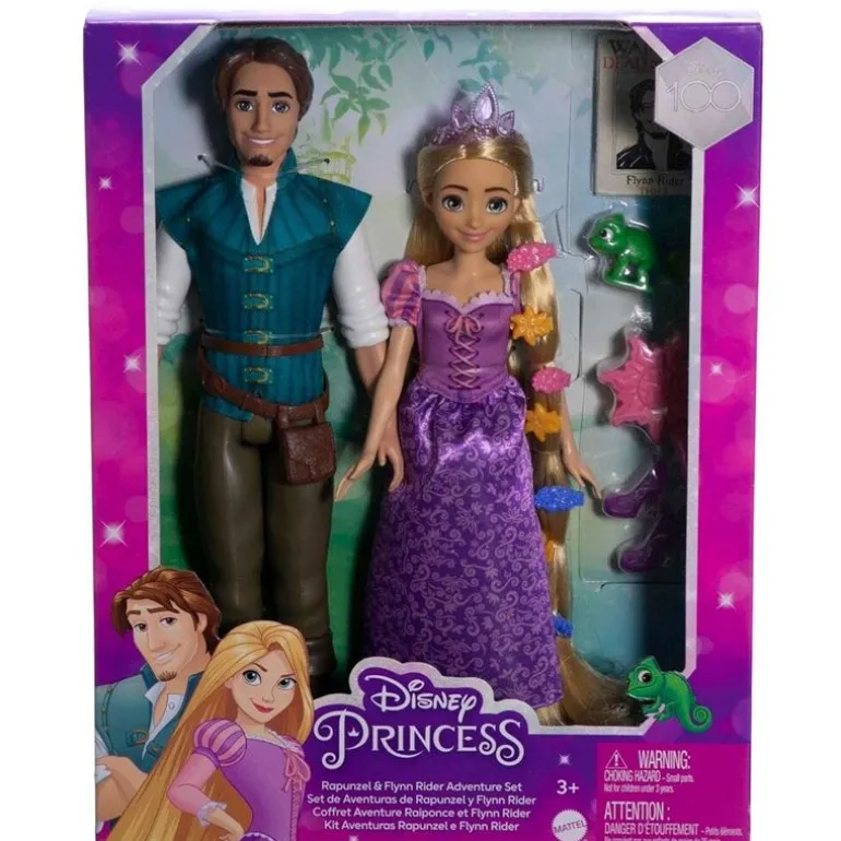 Disney Prinsesse Adventure Lekesett - Rapunsel og Flynn