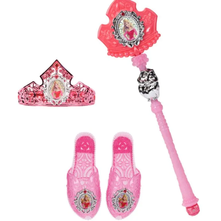 Disney Prinsesse Aurora utkledningssett med sko, tiara og septer